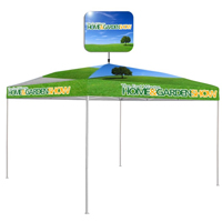 Customized Pop Top™ Economy Tent (10’ x 10’)
